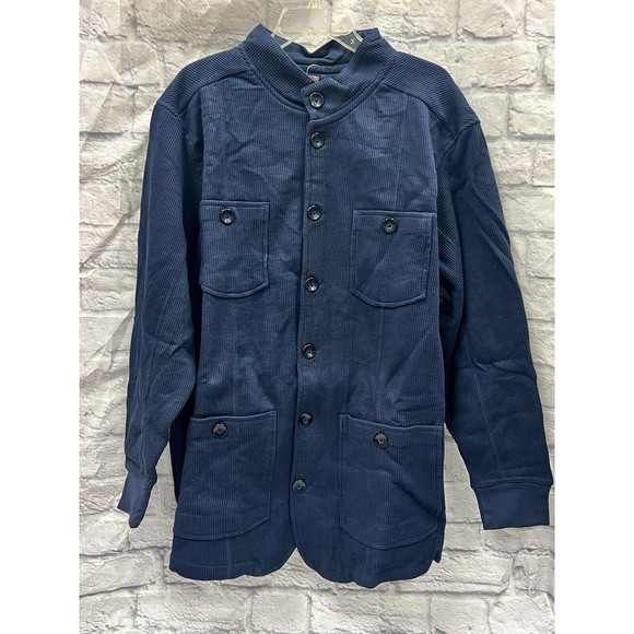 NWT Men's King Size 2XL Big Fleece Warm Flannel Cotton Polyester Jacket Warm - Picture 1 of 6